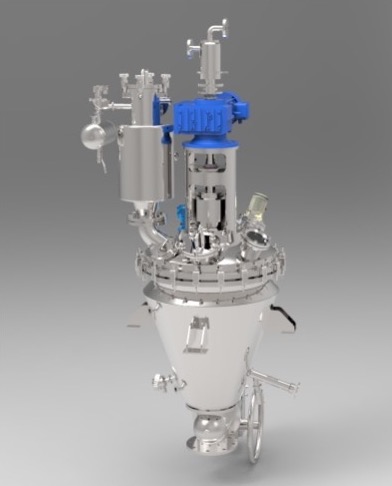 Máy sấy chân không quay hình nón đôi