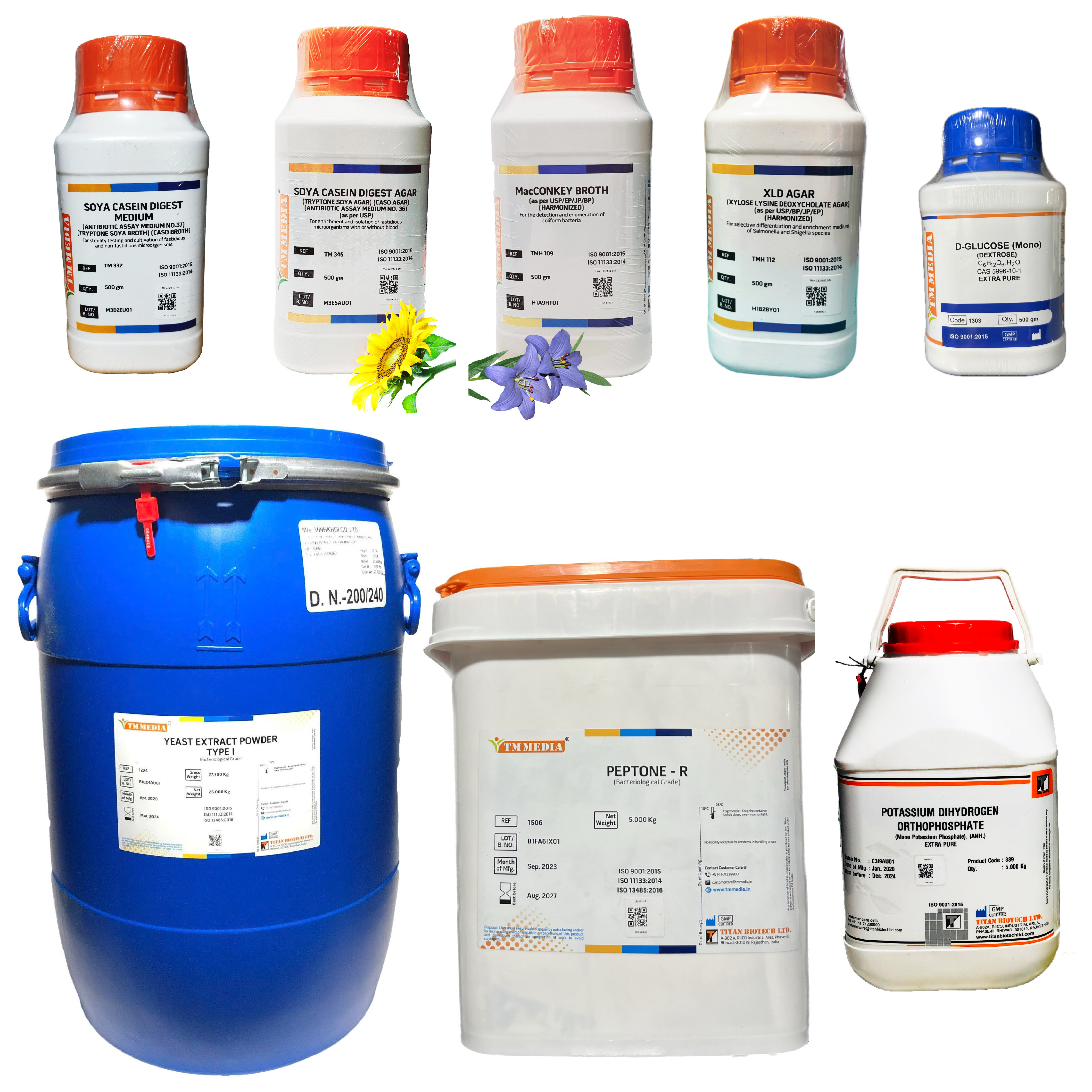 Dehydrated Culture Media and Supplements