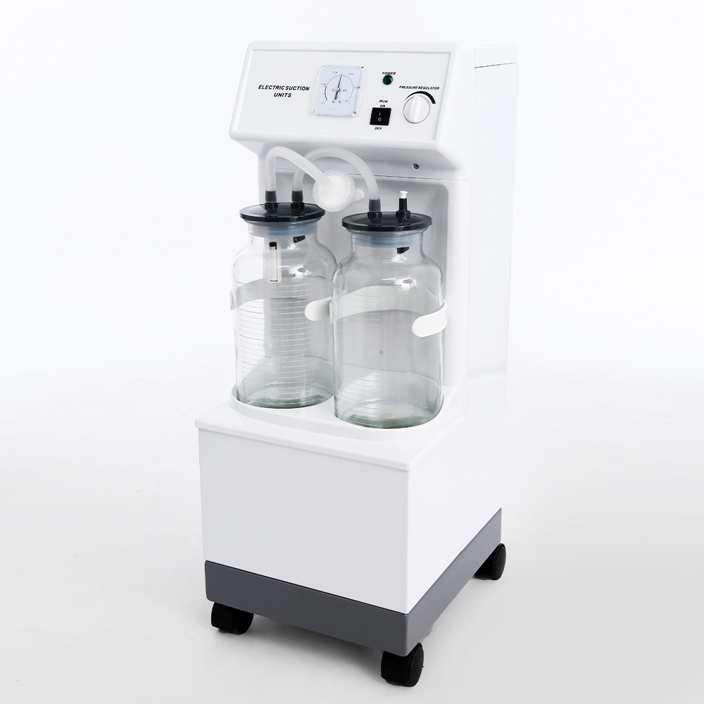 Dual-bottle Medical Suction Unit