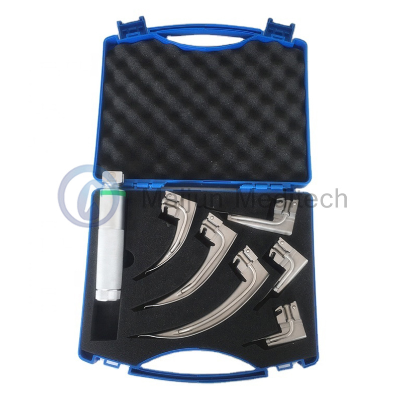 Fiber Optic Anesthesia Laryngoscope