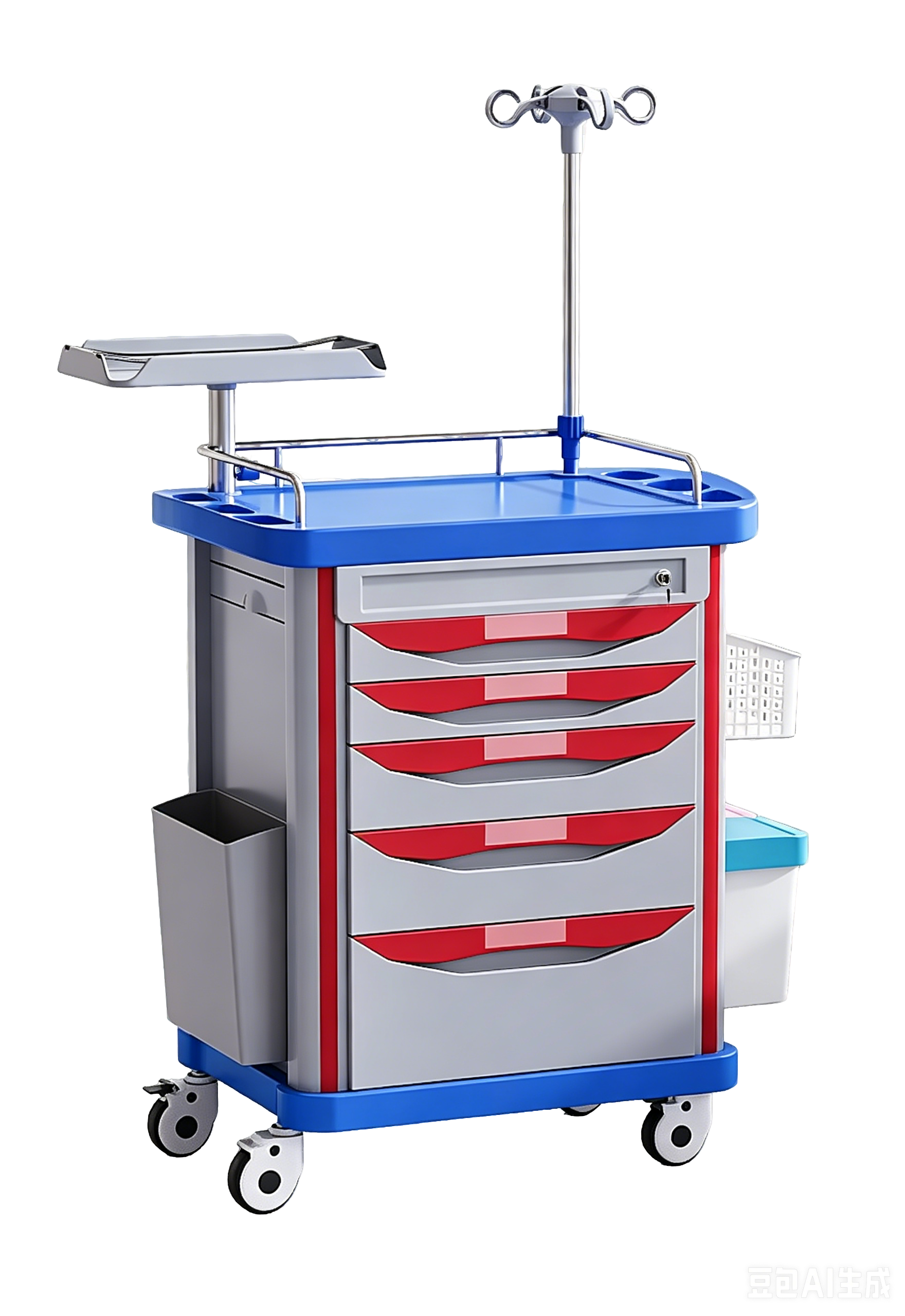 Medical Emergency Crash Cart