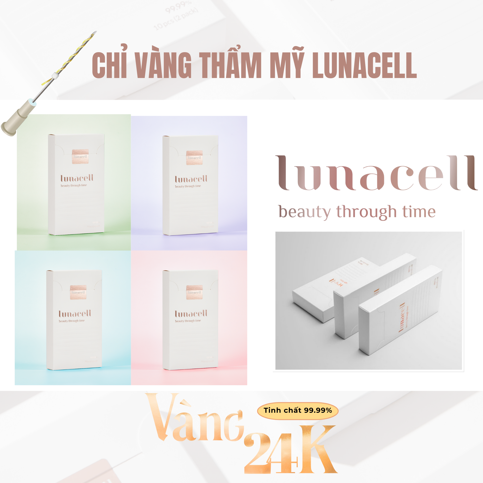 Lunacell 24K Gold Lifting Thread