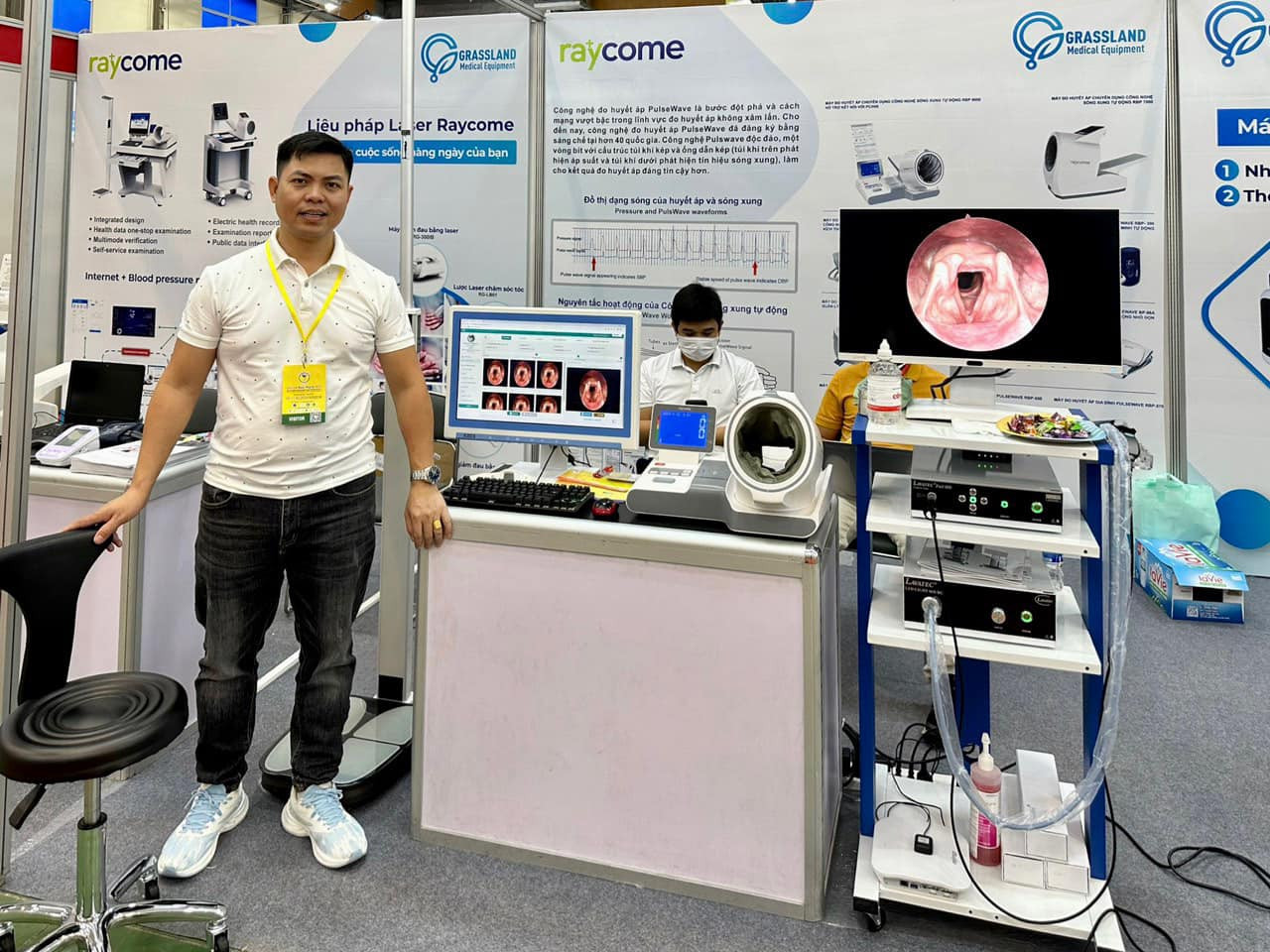 MÁY NỘI SOI TAI MŨI HỌNG LAVATEC VÀ PHẦN MỀM NỘI SOI TRÊN PCLAPTOP VNMEDIC 1