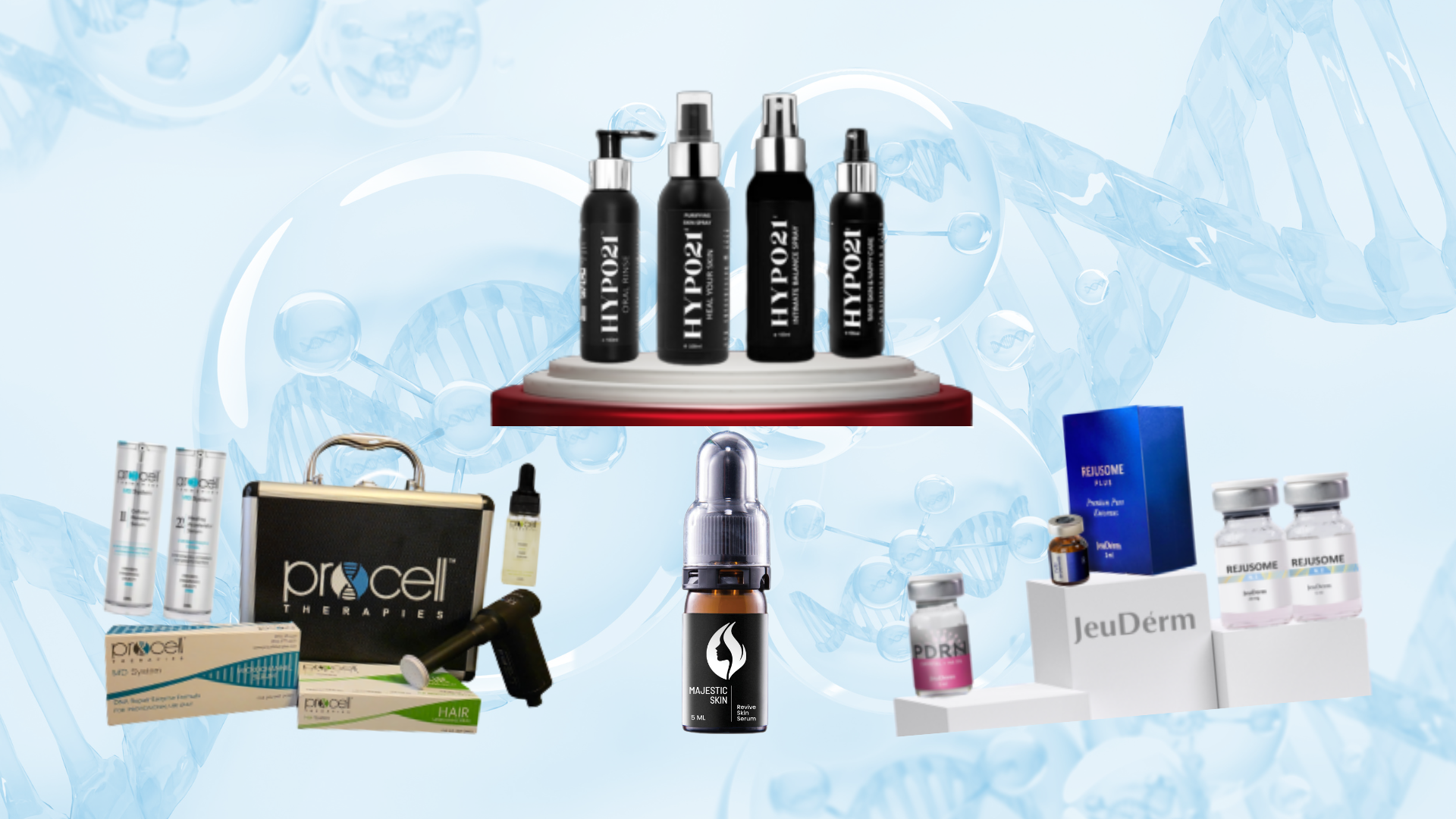 Procell Therapies | HYPO21 | JeuDerm | Majestic Skin