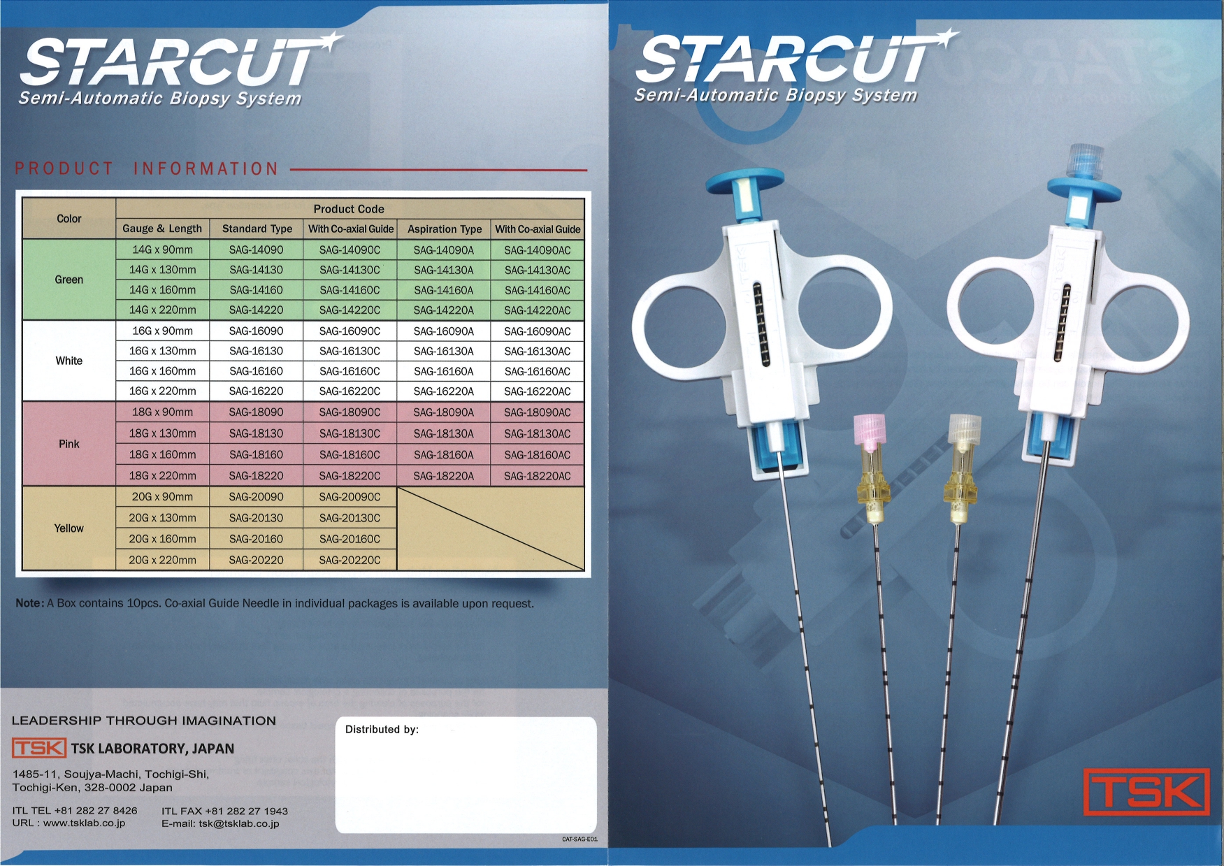Starcut semi-automatic biopsy system