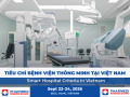 Tiêu chí bệnh viện thông minh tại Việt Nam: Cơ sở y tế cần đánh giá những yếu tố nào?