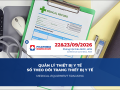 Sổ theo dõi trang thiết bị y tế gồm những nội dung gì? Hướng dẫn xây dựng và quản lý hồ sơ