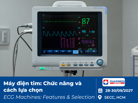 Máy điện tim là gì? Nguyên lý, chức năng và các tiêu chí lựa chọn cho cơ sở y tế m