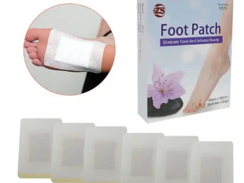 2023 New Arrival Foot Care upgrade 2 in 1 gold sleeping Pain Relief cleansing healthcare detox foot patch