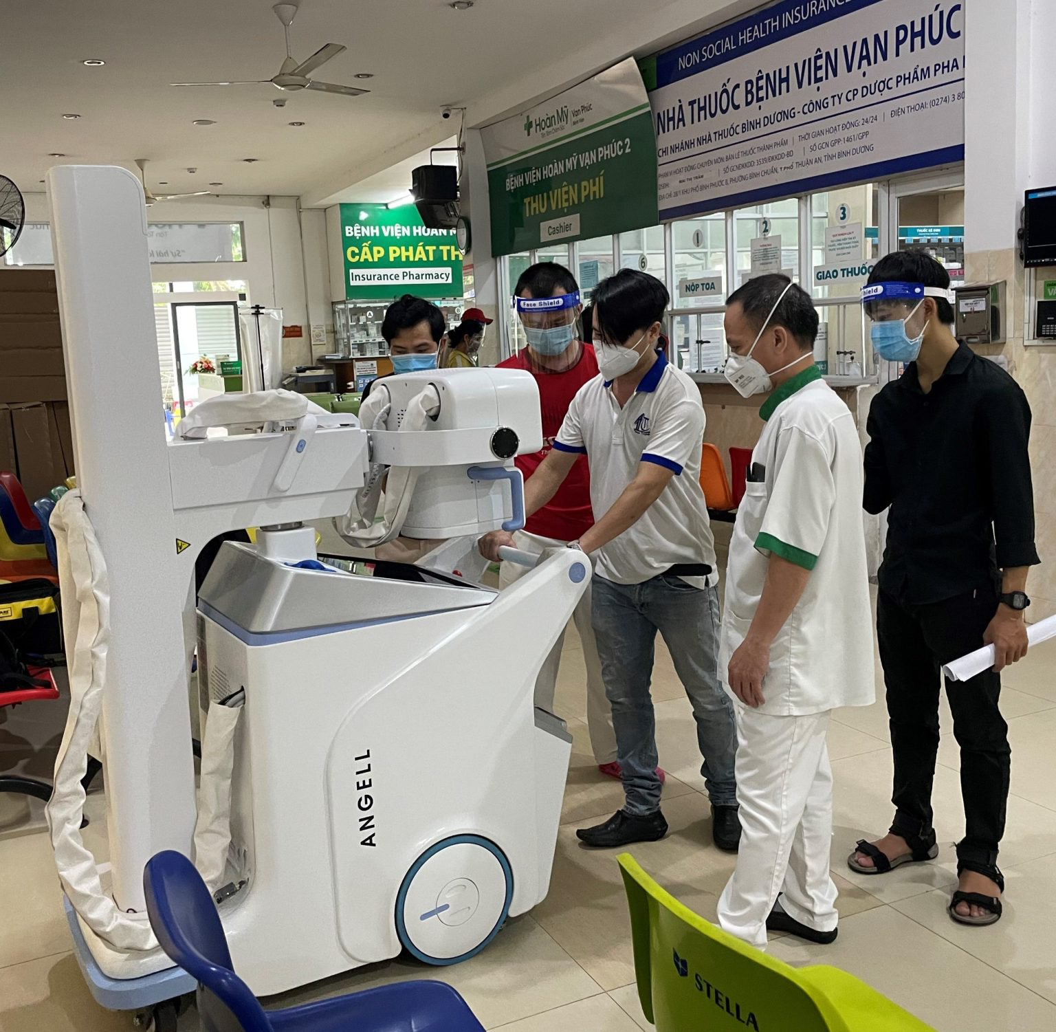 Máy chụp X-quang kỹ thuật số tân tiến