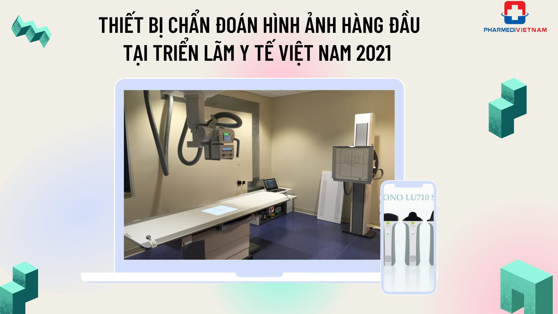 Thiết bị chẩn đoán hình ảnh hàng đầu tại triển lãm y tế 2021